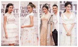 Hoa hậu Phạm Hương cùng dàn người đẹp khoe nhan sắc rực rỡ trên thảm đỏ show Lê Thanh Hoà