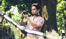 'Soái ca' Hứa Vĩ Văn đạp xe dạo phố Hà Nội 