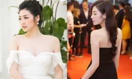 Á hậu Tú Anh khả ái, khoe góc nghiêng 'thần thánh' tại sự kiện