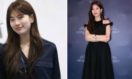 Bị chê mũm mĩm, Suzy chọn toàn đồ tối màu để che khuyết điểm