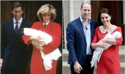 Bí mật ẩn chứa đằng sau những bộ váy Kate Middleton mặc khi đưa các Hoàng tử, Công chúa xuất viện