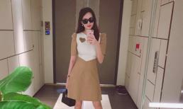 Hoa hậu Đặng Thu Thảo lần đầu tái xuất với vóc dáng thon gọn sau hơn 1 tháng sinh con