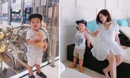 Con trai của Ly Kute siêu đáng yêu khi đi du lịch cùng mẹ