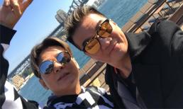 Đôi bạn cực thân Đàm Vĩnh Hưng - Vũ Hà cùng nhau đi 'kiếm cơm', tranh thủ du lịch Úc