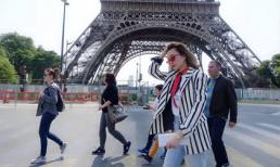 Thiều Bảo Trang hào hứng khám phá thủ đô Paris
