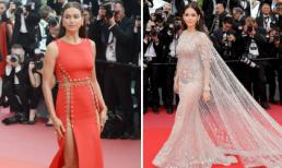 LHP Cannes ngày 3: Irina Shayk táo bạo không mặc nội y, Chompoo Araya kiêu sa với đầm cape xuyên thấu 