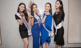 Diệu Linh diện đầm xanh nổi bật, 'chặt đẹp' dàn thí sinh Nữ hoàng Du lịch Quốc tế