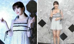 Diện trang phục ngắn cũn cỡn, Suzy lộ thân hình phát tướng với đùi to và eo bánh mì