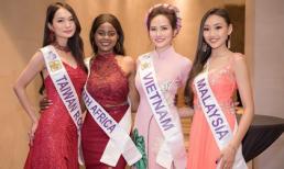 Diệu Linh mặc áo dài, gây thương nhớ tại Nữ hoàng Du lịch Quốc tế 2018