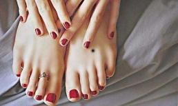 Theo nhân tướng học, nốt ruồi trên bàn chân cũng có thể nói lên số phận giàu nghèo của mỗi người