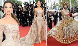 LHP Cannes ngày 11: “Đệ nhất chân dài” Alessandra Ambrosio hóa công chúa; thảm họa thời trang tái xuất