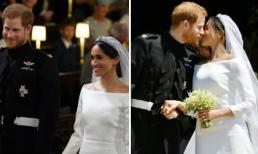 Bật mí giá chiếc váy cưới Tân Công nương Meghan Markle mặc trong hôn lễ với Hoàng tử Harry 