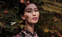 Biến tấu cùng áo dài, Khánh My thanh thoát không kém mỹ nhân xưa