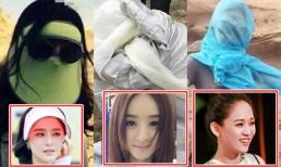 Muôn kiểu chống nắng 'bá đạo' của Phạm Băng Băng, Triệu Lệ Dĩnh, Trần Kiều Ân