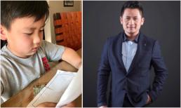 Con trai khóc vì bố vắng mặt sự kiện ở trường và cách xử sự của vợ cũ Bằng Kiều khiến ai cũng nể phục