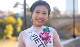 Hoa hậu Hoàn vũ nhí 'bắn' tiếng anh như gió khiến dân tình nể phục