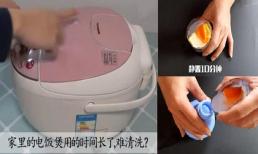 Nếu nồi cơm điện bị bẩn, đừng chỉ lau nó bằng nước, học ngay mẹo đơn giản này đảm bảo hiệu quả vô cùng