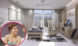 Không gian bên trong căn hộ chung cư cao cấp của ca sĩ Uyên Linh