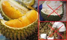 Cách chọn sầu riêng ngon, nhiều cơm ít hạt và những 'cấm kỵ' khi ăn