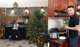 Không gian bên trong căn nhà nhỏ trong ngõ của Tú Dưa với vợ ba và các con