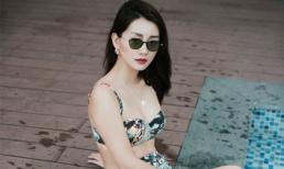 MC VTV Quỳnh Chi khoe vòng eo con kiến khi diện bikini