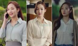Nhìn thì đơn giản nhưng đồ hiệu của 'Thư kí Kim' Park Min Young có giá không hề rẻ