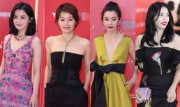 Táo bạo với đầm khoét sâu cổ, Lý Băng Băng nổi bật giữa dàn mỹ nhân tại LHP Quốc tế Thượng Hải