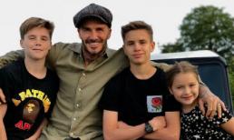 Tan chảy với những hình ảnh cực ấm áp của gia đình David Beckham trong 'Ngày của cha'