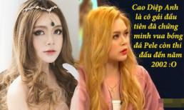 Hot girl Cao Diệp Anh 'gây bão' khi nói xem đội Brazil từ những năm 2000, thời có Ronaldo và Pele