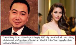 Rộ tin đồn Lan Khuê tổ chức đám cưới cùng bạn trai doanh nhân vào tháng 10
