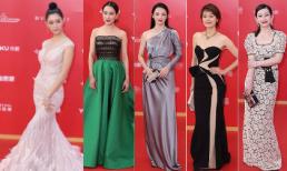 'Thánh nữ' xứ Hàn đọ sắc với dàn mỹ nhân Hoa ngữ trên thảm đỏ bế mạc LHP Quốc tế Thượng Hải