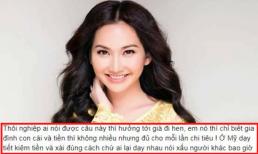 Bị tung tin đồn 'không có tiền mà nổ', Kim Hiền bình thản đáp trả