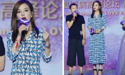 Tích cực giảm cân, 'Én nhỏ' Triệu Vy tự tin xuất hiện với dáng vóc thon thả tại sự kiện