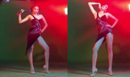 Phạm Hương 'đốt cháy' mạng xã hội với clip khoe đôi chân dài miên man