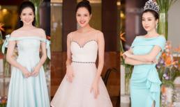 Dàn Hậu 'đổ bộ' họp báo Chung khảo phía Bắc Hoa hậu Việt Nam 2018