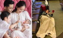 Tin sao Việt 10/7/2018: Khánh Thi lần đầu khoe gương mặt con gái, Đàm Vĩnh Hưng phải ngủ ở phi trường khi đi diễn show