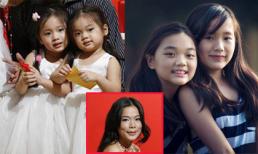 Hai tiểu thư 'lá ngọc cành vàng' nhà ca sĩ Mỹ Lệ lớn phổng phao