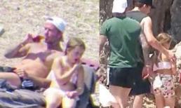 Harper diện đồ bơi điệu đà cùng gia đình đi nghỉ mát ở Montenegro