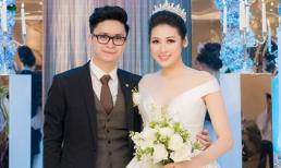 Đám cưới Á hậu Tú Anh: Cô dâu xuất hiện xinh đẹp giữa không gian tiệc hoành tráng