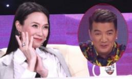 Mỹ Tâm cười trừ vì bị Đàm Vĩnh Hưng 'lật tẩy' bí mật khi ngồi ghế nóng