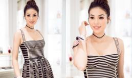 Sau thời gian về quê làm giỗ đầu cho bố, Phạm Hương tái xuất với thần thái rạng ngời