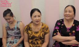 Năm người - ba thế hệ trong một gia đình cùng lúc làm đẹp