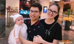 Loạt ảnh hiếm hoi về con gái đáng yêu của Á hậu Hoàng Anh