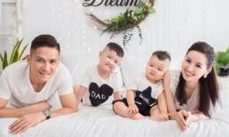 Nhân ngày sinh nhật con trai, chồng Tâm Tít tung bộ ảnh gia đình hạnh phúc