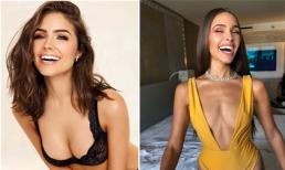 Hoa hậu Hoàn vũ sexy nhất thế giới đột nhiên 'bốc hơi' vòng một khiến fans hoang mang