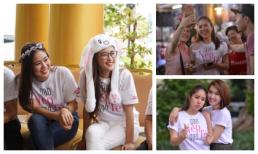 Lê Phương và đoàn phim 'Gạo nếp, gạo tẻ' gây náo loạn chợ Hôm