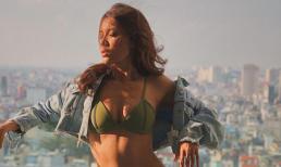 Minh Tú 'đốt mắt' người xem với đường cong nóng bỏng