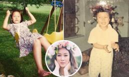 Hé lộ loạt ảnh hiếm lúc nhỏ của Hoa hậu Ngô Phương Lan