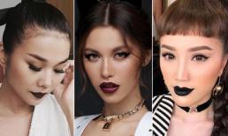 Mỹ nhân Việt hưởng ứng mốt 'môi thâm': Nhan sắc lên hương hay thảm họa?