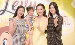 Hoa hậu Ngọc Hân, Á hậu Thanh Tú đến dự tiệc sinh nhật của con gái Ngô Trà My